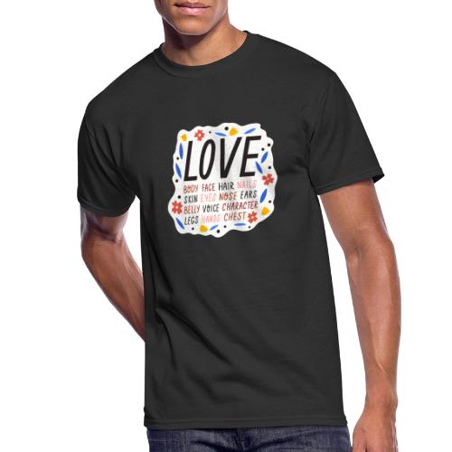 love - Men's 50/50 T-Shirt