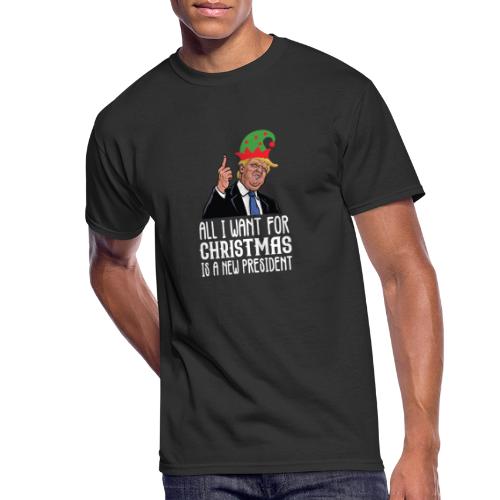 All I Want For Christmas Is A New President Gift - Men's 50/50 T-Shirt