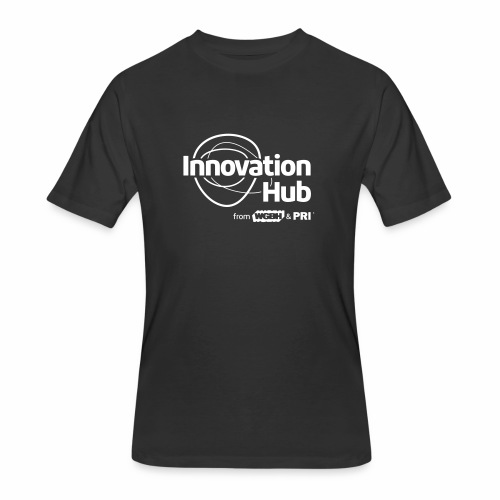 Innovation Hub white logo - Men's 50/50 T-Shirt