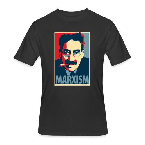 Marxism: Obama Poster Parody - Men's 50/50 T-Shirt