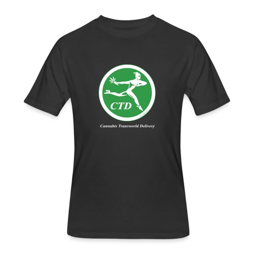 Cannabis Transworld Delivery - Green-White - Men's 50/50 T-Shirt