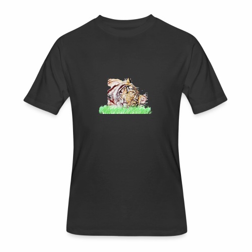 tiger sleep - Men's 50/50 T-Shirt