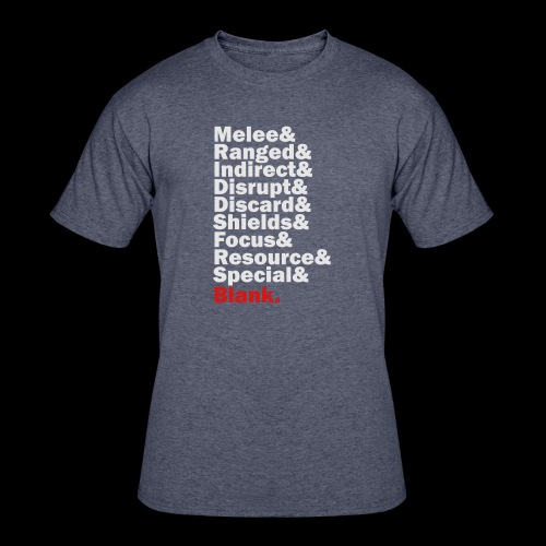 Discard to Reroll - Sides of the Die - Men's 50/50 T-Shirt