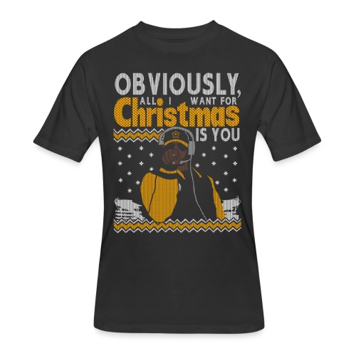 Obviously, All I Want For Christmas is You - Men's 50/50 T-Shirt
