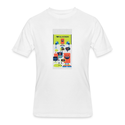 iphone5screenbots - Men's 50/50 T-Shirt