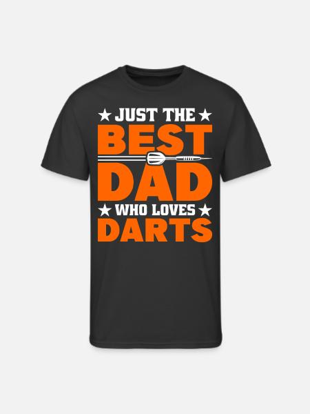 Darts Dart Player - Men's 50/50 T-Shirt - black