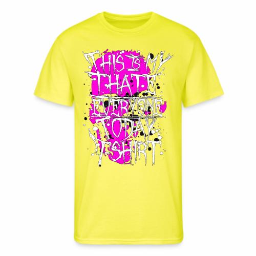 This Is My I Hate Everyone Today T-Shirt Gift Idea - Men's 50/50 T-Shirt