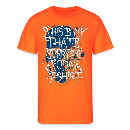 This Is My I Hate Everyone Today T-Shirt Gift Idea - Men's 50/50 T-Shirt