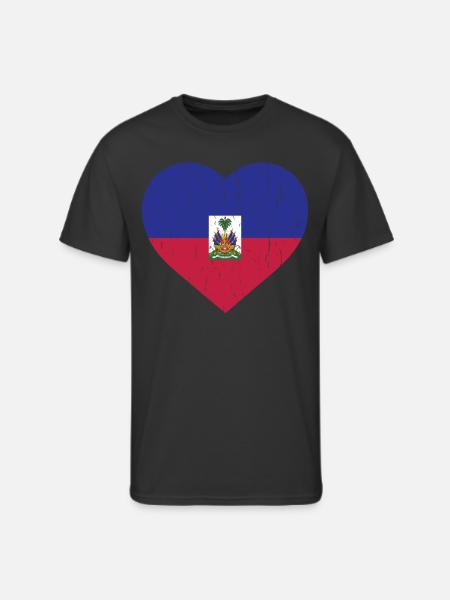 HAITI - Men's 50/50 T-Shirt - black