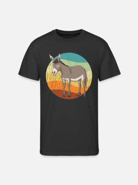 Mule Lover Mules Owner - Men's 50/50 T-Shirt - black