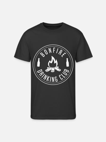 Bonfire Drinking Club - Men's 50/50 T-Shirt - black