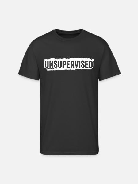 Unsupervised Sarcastic Sayings Sarcasm - Men's 50/50 T-Shirt - black