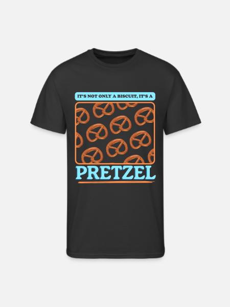 Pretzels It's A Pretzels - Men's 50/50 T-Shirt - black