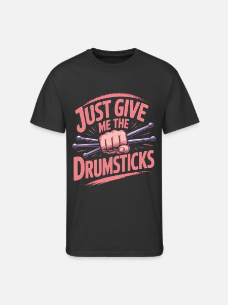 Cardio Drumming - Men's 50/50 T-Shirt - black
