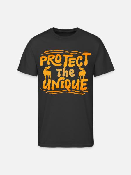 Okapi Protect The Unique - Men's 50/50 T-Shirt - black