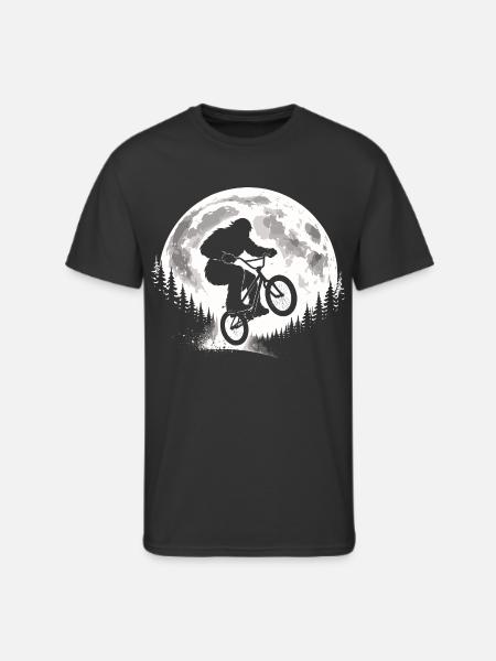 Bigfoot BMX Jump - Men's 50/50 T-Shirt - black