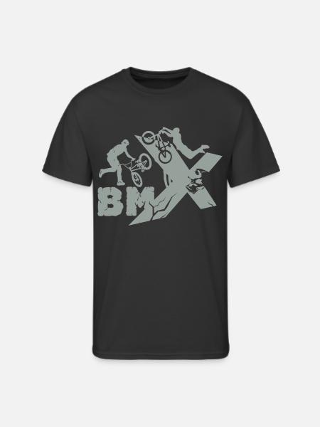 BMX Rider - Men's 50/50 T-Shirt - black