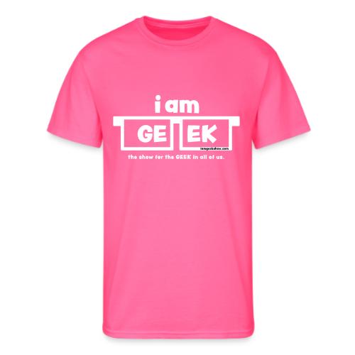 iamGEEK classic White - Men's 50/50 T-Shirt