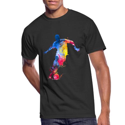 Soccer: Splash Kick - Men's 50/50 T-Shirt
