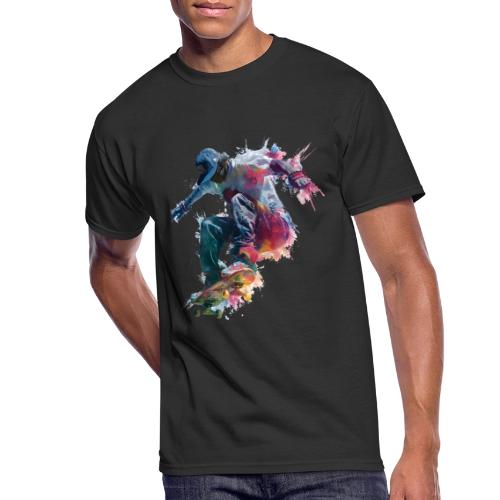 Skateboarding: Ride the Colors - Men's 50/50 T-Shirt