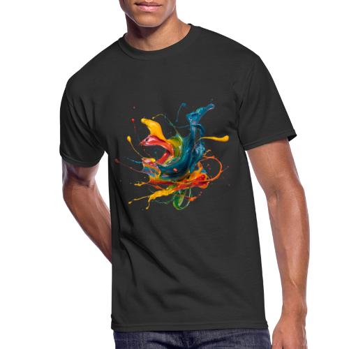 Chromatic Flow - Men's 50/50 T-Shirt