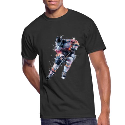 Hockey: Frozen Motion - Men's 50/50 T-Shirt