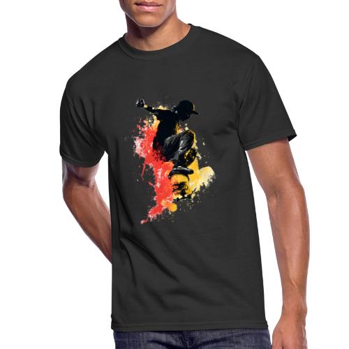 Skateboarding: Splash of Motion - Men's 50/50 T-Shirt