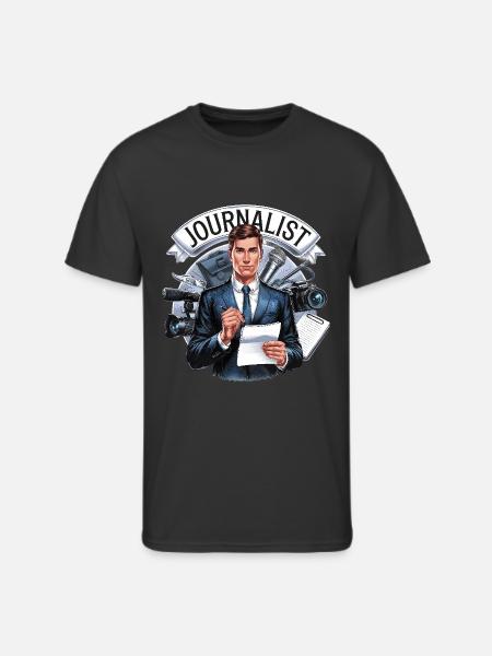 Guardian of Truth - Men's 50/50 T-Shirt - black