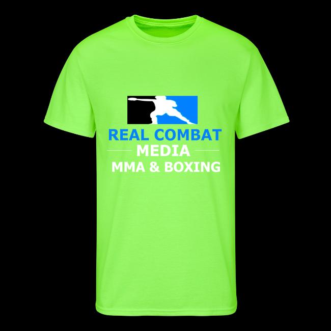 RCM MMA & BOXING Light Blue White Text