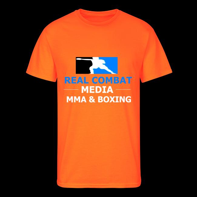 RCM MMA & BOXING Light Blue White Text