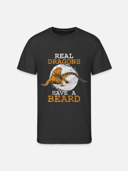 Lizard Terrarium Iguana Dragon - Men's 50/50 T-Shirt - black