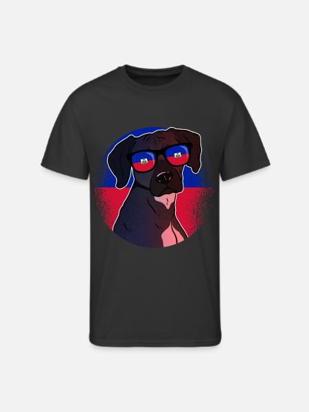 Haiti - Men's 50/50 T-Shirt - black