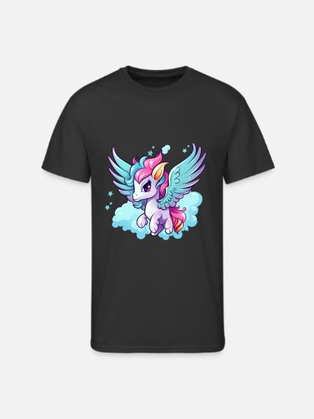 Pegasus - Men's 50/50 T-Shirt - black