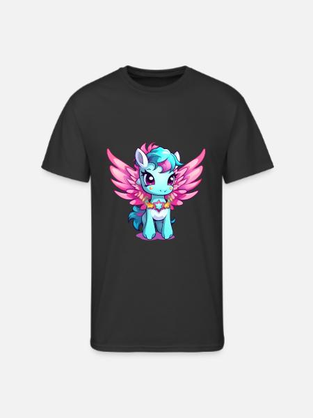 Pegasus - Men's 50/50 T-Shirt - black