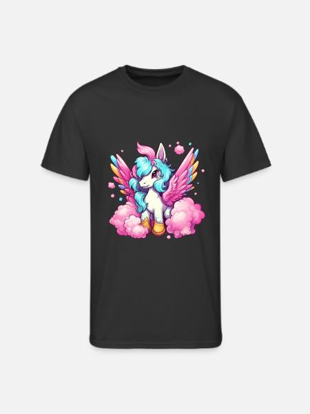 Pegasus - Men's 50/50 T-Shirt - black