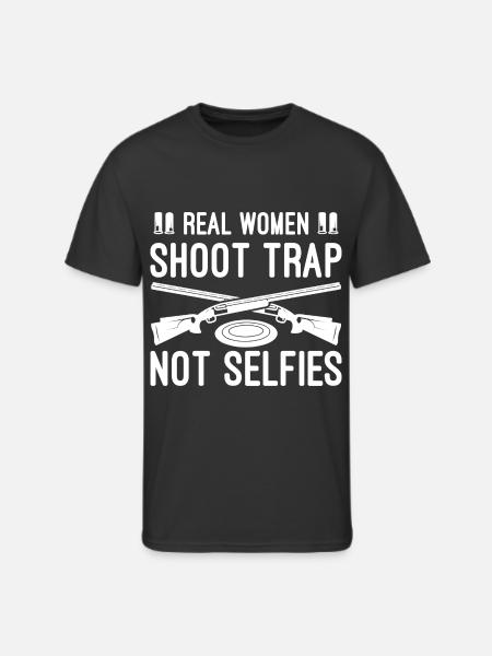 Trap shooting - Men's 50/50 T-Shirt - black