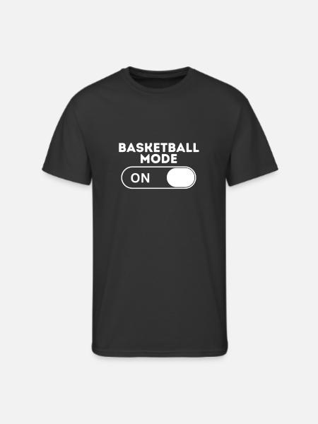 Basketball Mode - Men's 50/50 T-Shirt - black