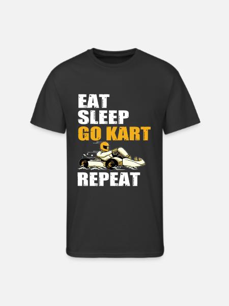 Go Kart - Men's 50/50 T-Shirt - black