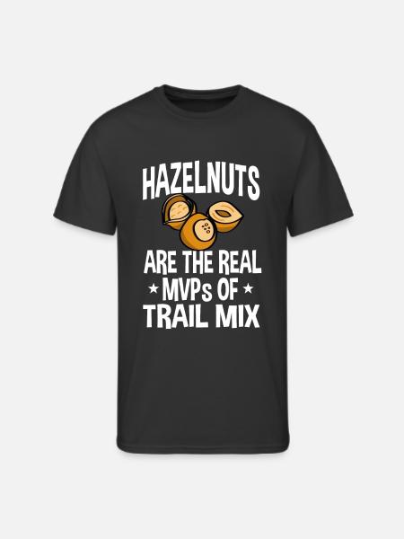 Hazelnuts Saying - Men's 50/50 T-Shirt - black