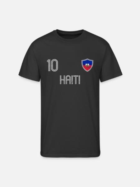 Haiti - Men's 50/50 T-Shirt - black