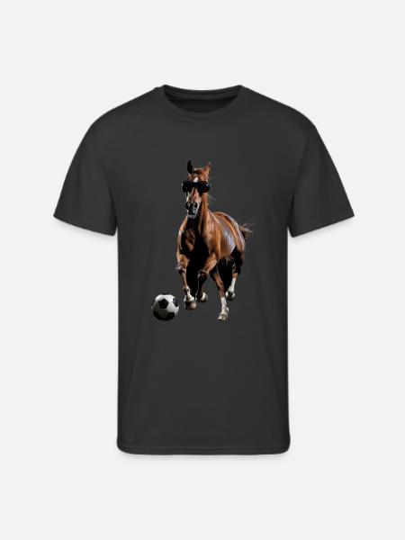 Horse - Men's 50/50 T-Shirt - black
