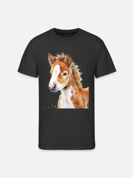 Horse - Men's 50/50 T-Shirt - black