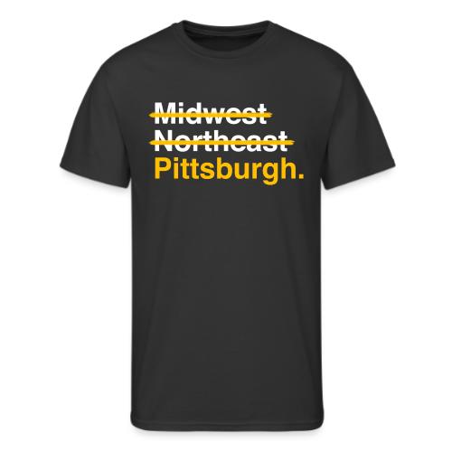 Not Midwest Not Northeast Pittsburgh - Men's 50/50 T-Shirt
