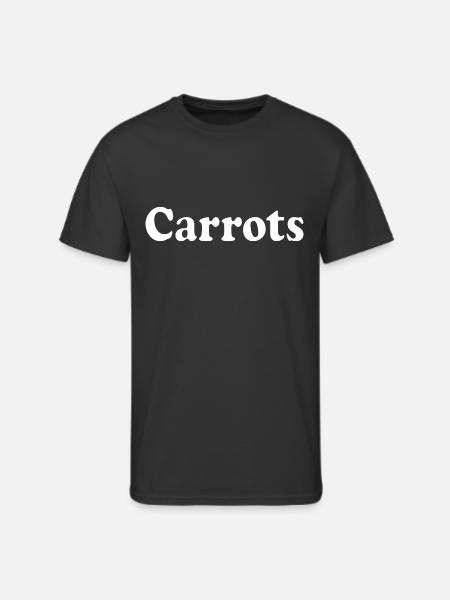 carrots - Men's 50/50 T-Shirt - black