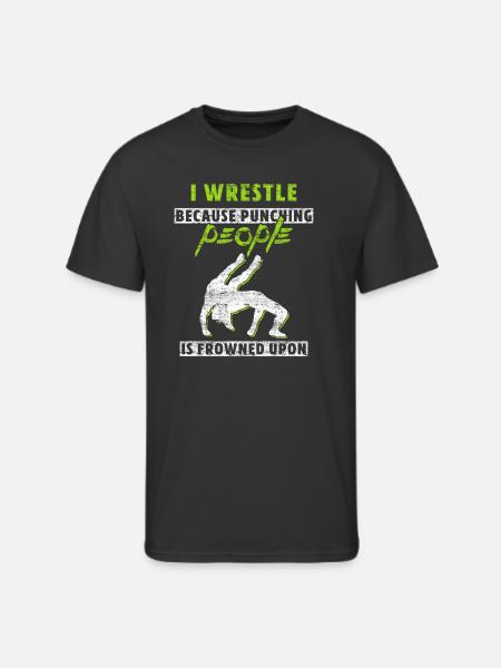 Wrestling - Men's 50/50 T-Shirt - black