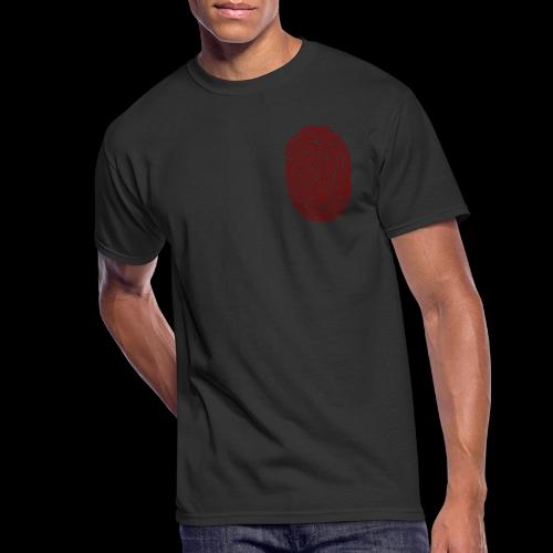 red_fingerprint - Men's 50/50 T-Shirt