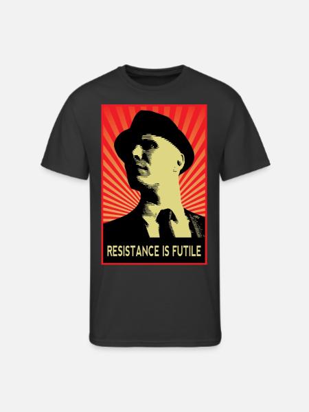 Observer Fringe - Men's 50/50 T-Shirt - black