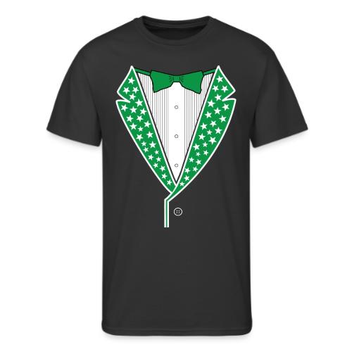 Star Tuxedo in Green PNG - Men's 50/50 T-Shirt