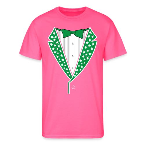 Star Tuxedo in Green PNG - Men's 50/50 T-Shirt