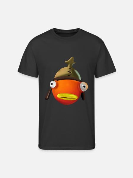 Fish face cartoon - Men's 50/50 T-Shirt - black